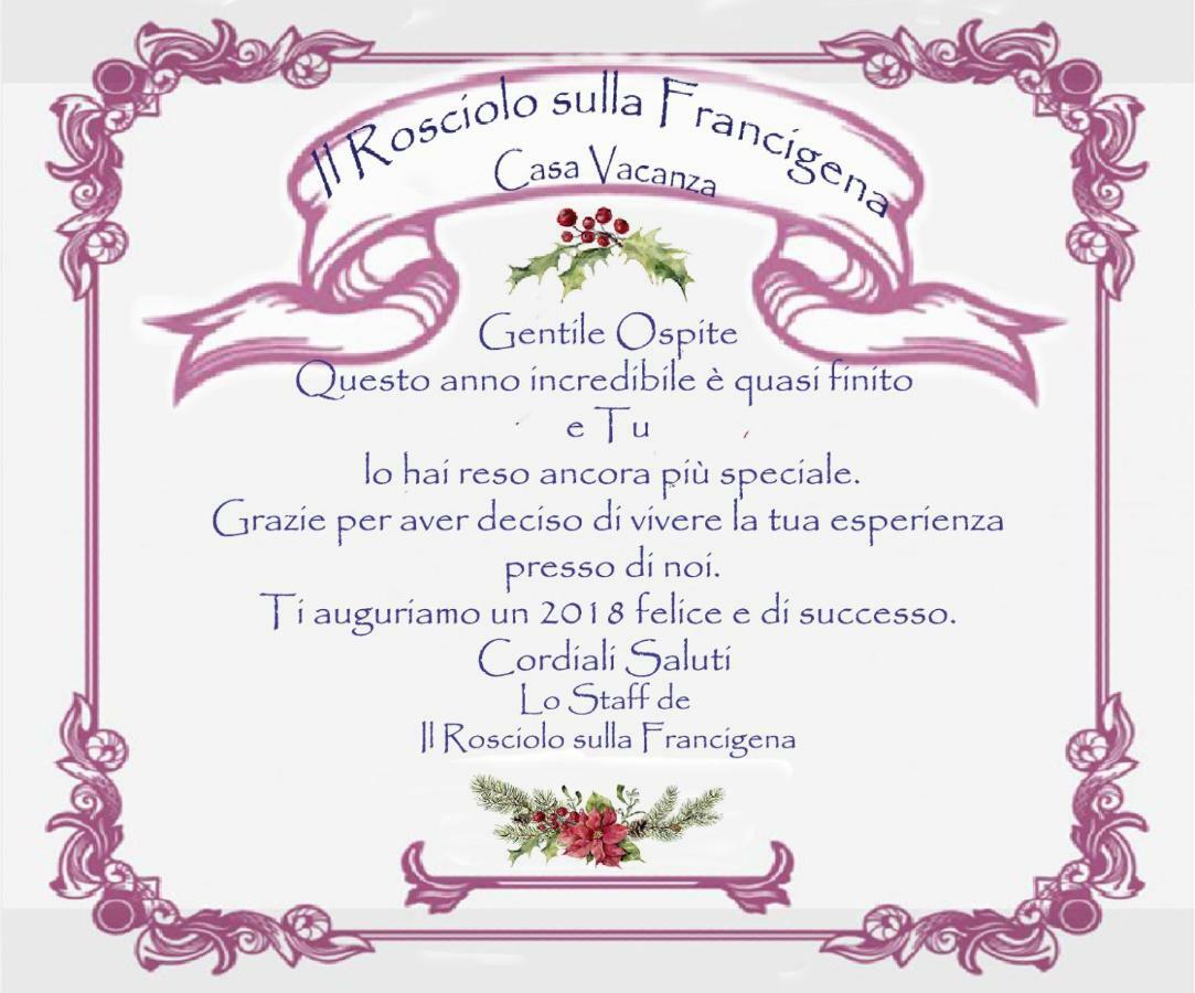 Il Rosciolo Sulla Francigena Apartment Formello Luaran gambar